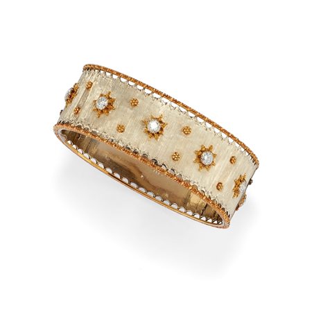 Bracciale con diamanti, firmato Buccellati