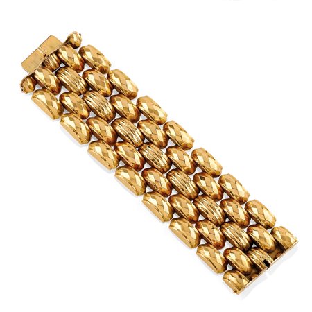 Bracciale in oro, 1950 circa