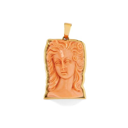 Pendente con corallo