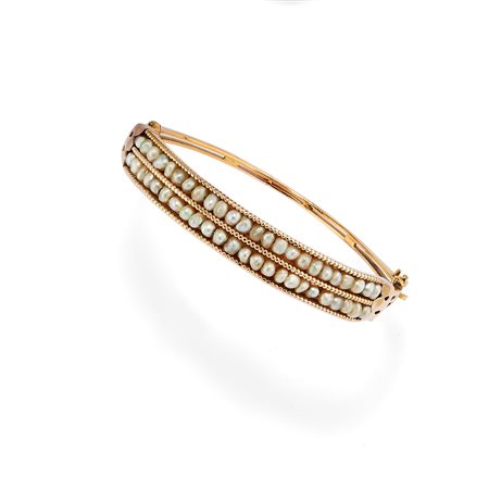 Bracciale con perle, XIX secolo