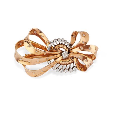 Spilla con diamanti, 1940 circa