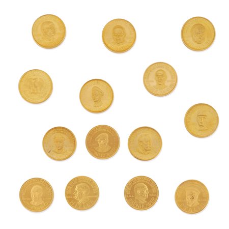 Quattordici medaglie in oro