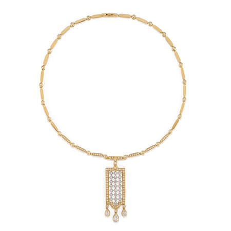 Collana con diamanti