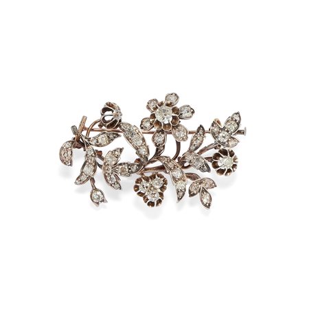 Spilla con diamanti
