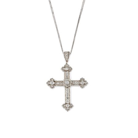 Pendente con diamanti, inizio XX secolo