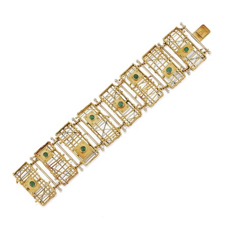 Bracciale con smeraldi