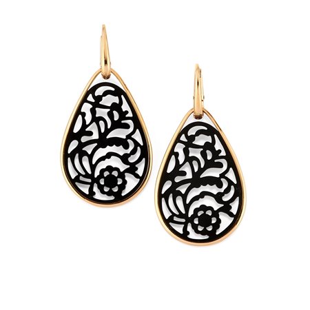 Orecchini con giaietto