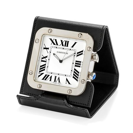 Orologio sveglia da viaggio in acciaio