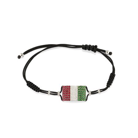 Bracciale con rubini, tsavoriti e diamanti