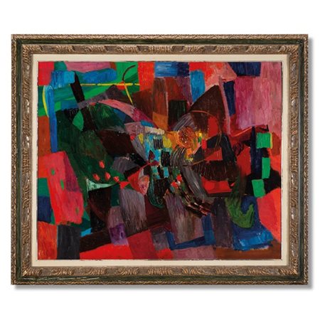 Bruno Cassinari "Natura morta" 1958
olio su tela
cm 81x100
Firmato e datato 58 i