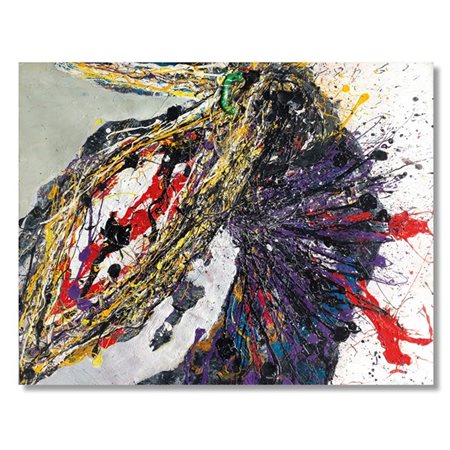 Toshimitsu Imai "Composition" 1962
olio su cartone
cm 50,5x64,5
Firmato e datato