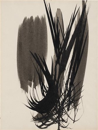 Hans Hartung "Senza titolo" 1956
inchiostro su carta
cm 27,2x20,5

Provenienza
E
