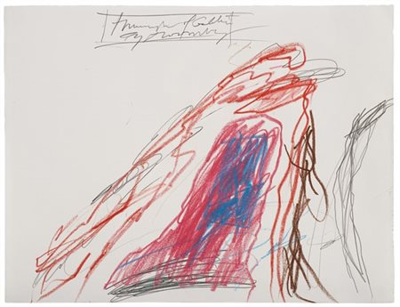 Cy Twombly "Triumph of Galatea" maggio 1961
(Focene)
pastelli a cera e matita su