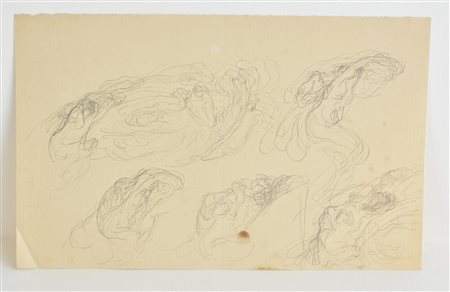 Edoardo Rubino SENZA TITOLO matita su carta, cm 14x21 L'opera presenta...