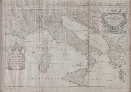 H. IALLOT, "L'Italie divisée suivant l'estendue de toute ses souverainetes...
