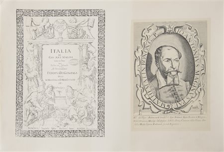 GIOVAN ANTONIO MAGINI (1555-1617) Prima parte dell'Atlante d'Italia. Stampa...