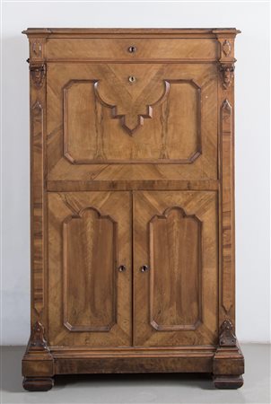 Mobile scrittoio Segretaire. Lombardia, seconda metà del XIX secolo....