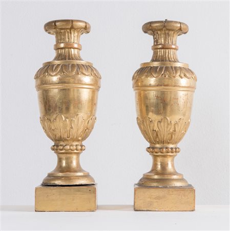 Coppia di portapalme Luigi XVI. Seconda metà del XVIII secolo. Realizzate in...