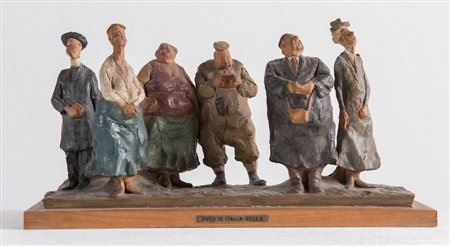 CLETO TOMBA (Castel San Pietro Terme 1898 - Bologna 1987) "Suso in Italia...