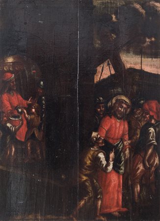 Maestro ferrarese dell’inizio del XVII secolo. "Prima stazione della Via...