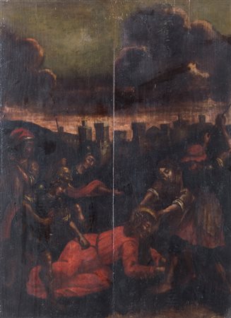 Maestro ferrarese dell’inizio del XVII secolo. "Nona stazione della Via...