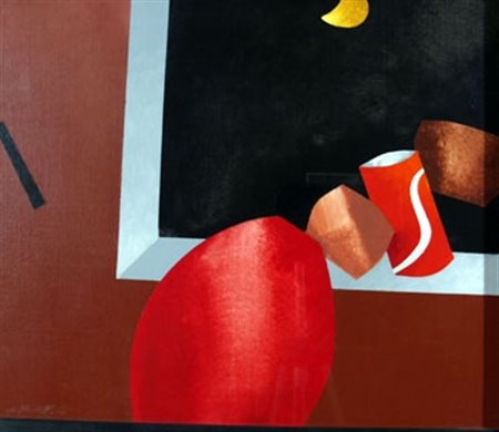 TADINI EMILIO (Milano 1929 - Milano 2002) "Natura morta" 2000 Olio su tela...