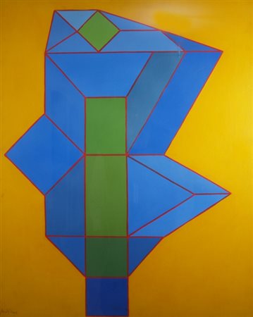 PERILLI ACHILLE (Roma 1927) "Tutto di nervi" 2006 Tecnica mista su tela cm....