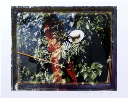 GALIMBERTI MAURIZIO (Como 1956) "Wilde" Pigmenti su cartoncino cm. H: 55.50...