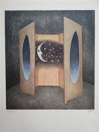 Enrico Benaglia "La luna nell'armadio", anni '80 