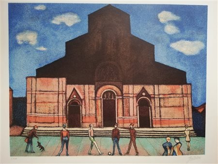 Franco Gentilini "San Petronio"anni '80