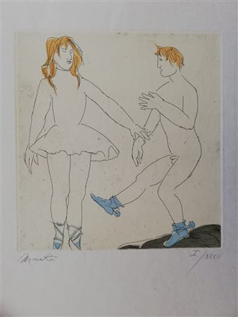 Giacomo Manzù, "Passo di danza", 1978