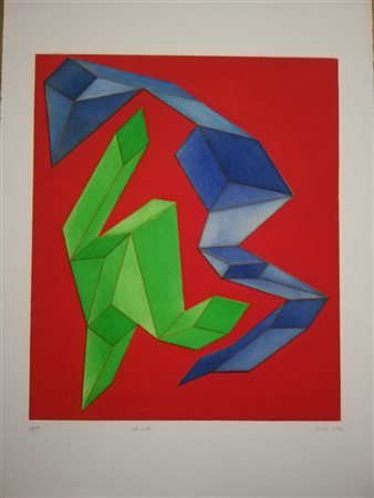 Achille Perilli , "Athena", 2008