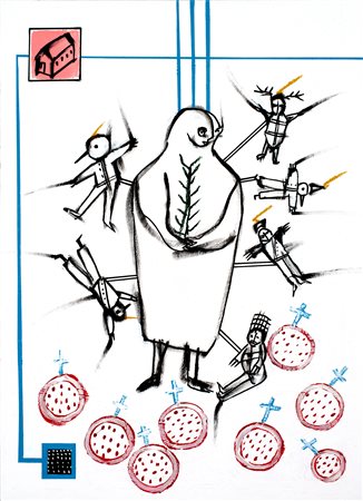 Gian Ruggero Manzoni, "Madre", 2015