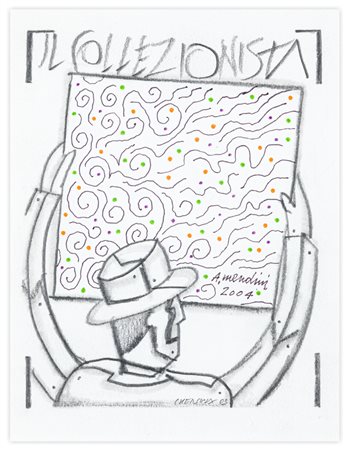 BRUNO CHERSICLA (1937-2013) E ALESSANDRO MENDINI (1931-2019) - Il collezionista, 2004