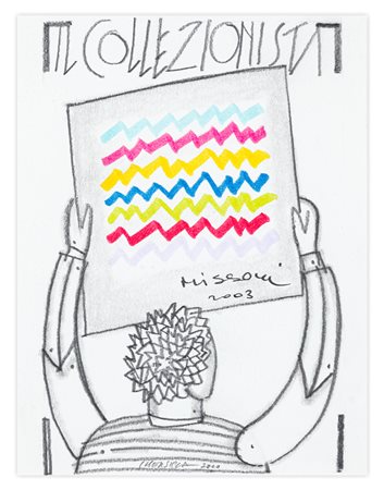 BRUNO CHERSICLA (1937-2013) E OTTAVIO MISSONI (1921-2013) - Il collezionista, 2003