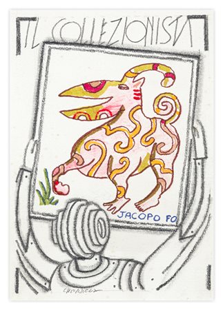 BRUNO CHERSICLA (1937-2013) E JACOPO FO (1955) - Il collezionista, 2004