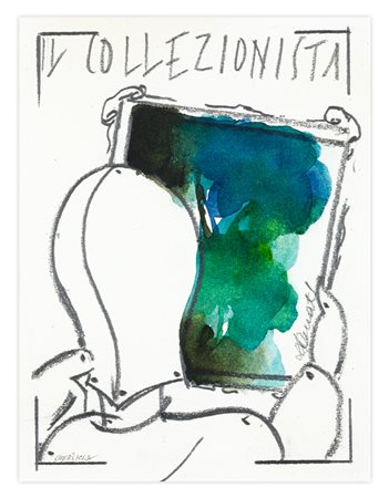 BRUNO CHERSICLA (1937-2013) E DAVIDE BENATI (1949) - Il collezionista, 1989