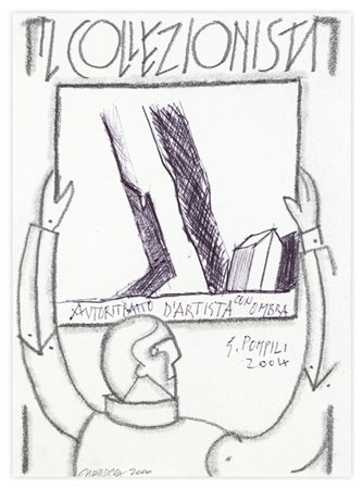 BRUNO CHERSICLA (1937-2013) E GRAZIANO POMPILI (1943) - Il collezionista, 2004