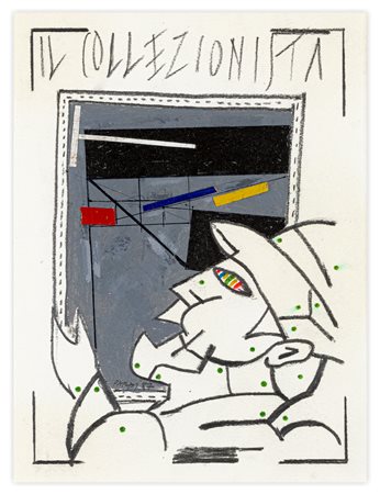 BRUNO CHERSICLA (1937-2013) E GIANFRANCO PARDI (1933-2012) - Il collezionista, 1987