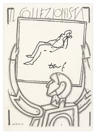 BRUNO CHERSICLA (1937-2013) E DARIO FO (1926-2016) - Il collezionista, 2004