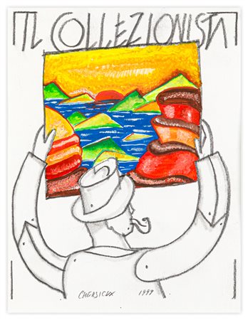 BRUNO CHERSICLA (1937-2013) E GIANCARLO CANEVA (1951) - Il collezionista, 1999/2000