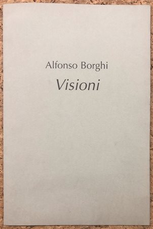 ALFONSO BORGHI (1944) - Visioni, 1999
