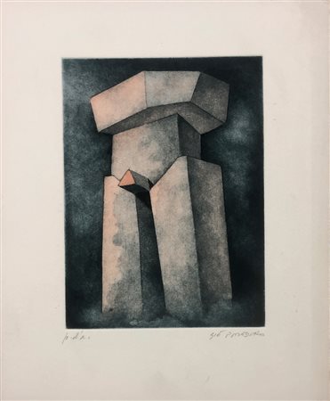 AUTORI VARI (POMODORO E BENEDETTI) - Lotto unico di 2 opere grafiche