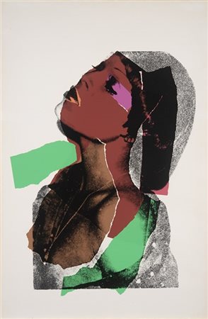 Andy Warhol "Ladies and Gentlemen" 1975
serigrafia a colori
cm 110x73
Firmata e