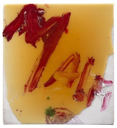 Julian Schnabel "Malfi" 1996
olio e resina su tela
cm 30x28
Firmato e datato 96