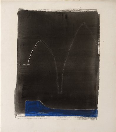 Giuseppe Santomaso "Riverberi" 1980
tecnica mista su carta intelata
cm 40x35
Fir