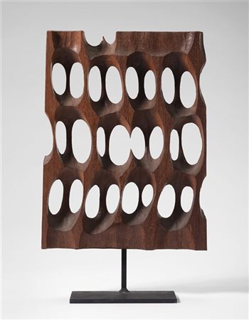 Tomonori Toyofuku "Senza titolo" 1969
scultura in legno
cm 31x19,5x3
Firmata e d