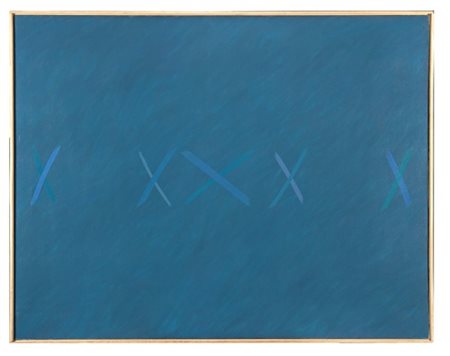 Claudio Verna "Quasi classico" 1971/75
olio su tela
cm 140x180
Firmato, titolato