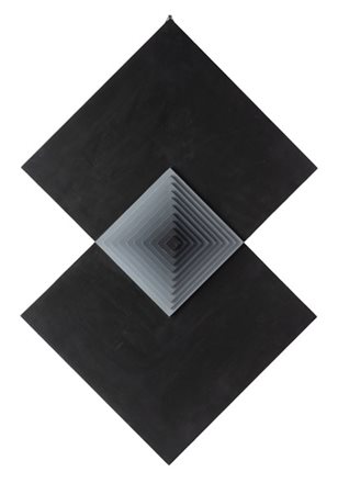 Fernanda Fedi "Modulare a rilievo" 1976
acrilico su tavola a rilievo
cm 86x56,5x