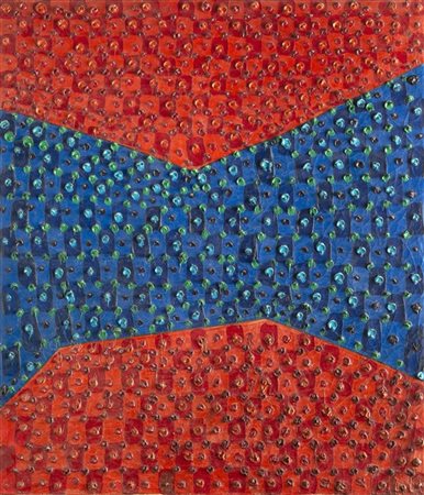 Franco Bemporad "Pittura" 1963
olio su tela
cm 60x50
Firmato, titolato e datato